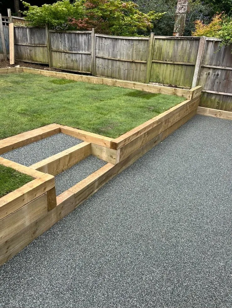 Landscaped garden project in Wiltshire