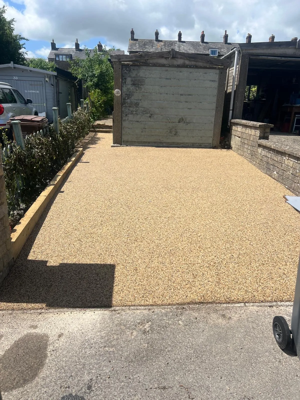 Resin bound driveway laid by Stoneage Property Care in Wiltshire